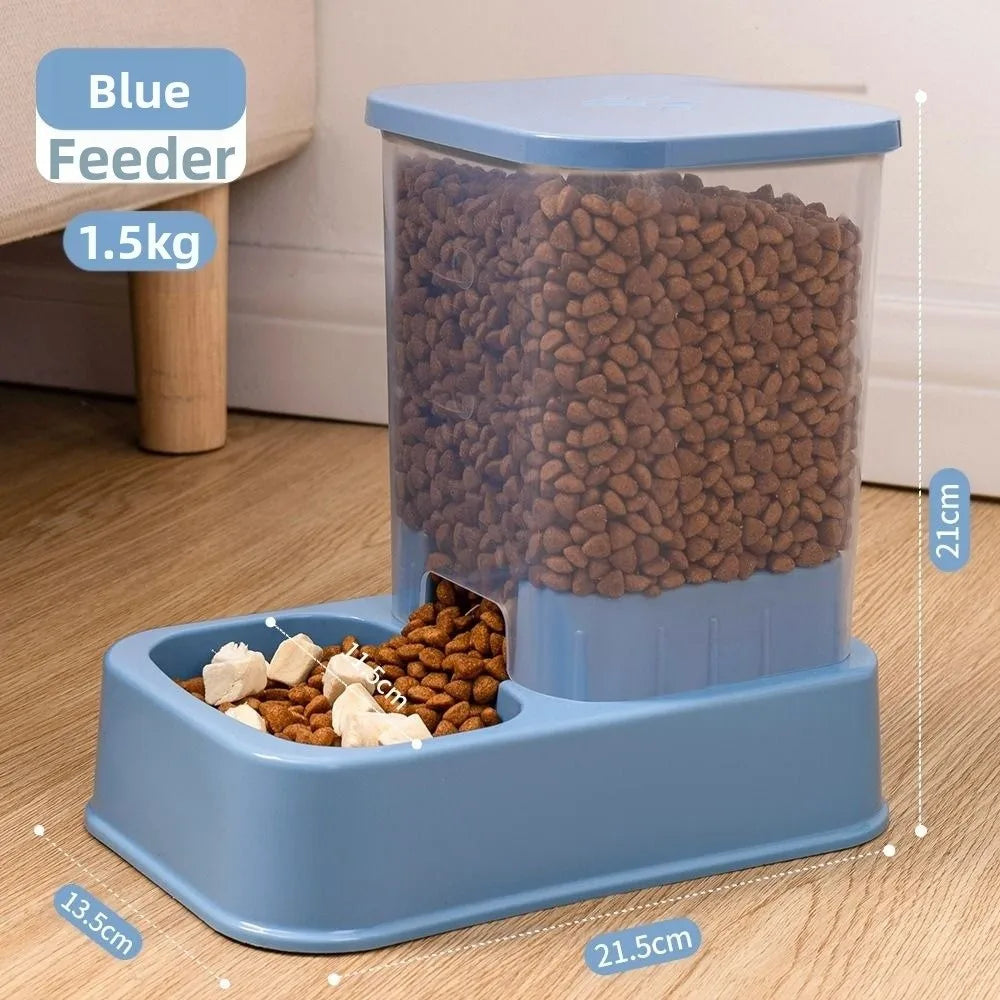 Dual Automatic Pet Feeder & Water Dispenser