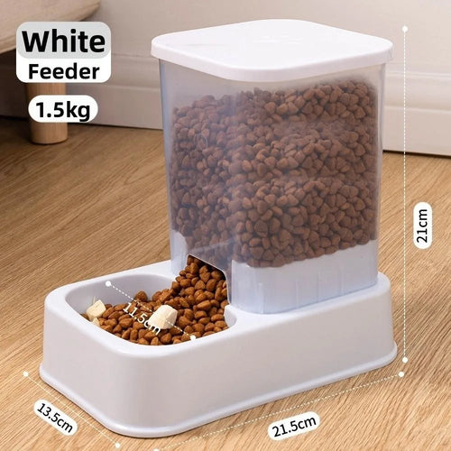 Dual Automatic Pet Feeder & Water Dispenser