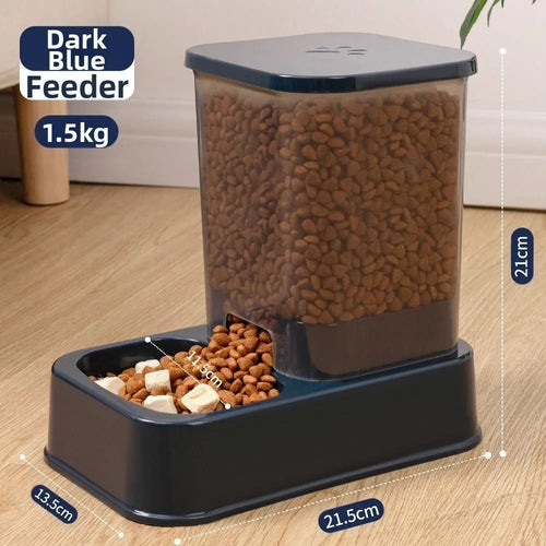 Dual Automatic Pet Feeder & Water Dispenser
